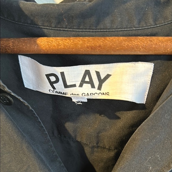 Comme des Garçons Black Button-Up Shirt - Picture 2 of 6